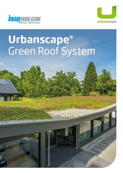 Green roof system brochure cover